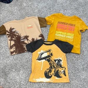 Cat & Jack Short Sleeve Tees set of 3